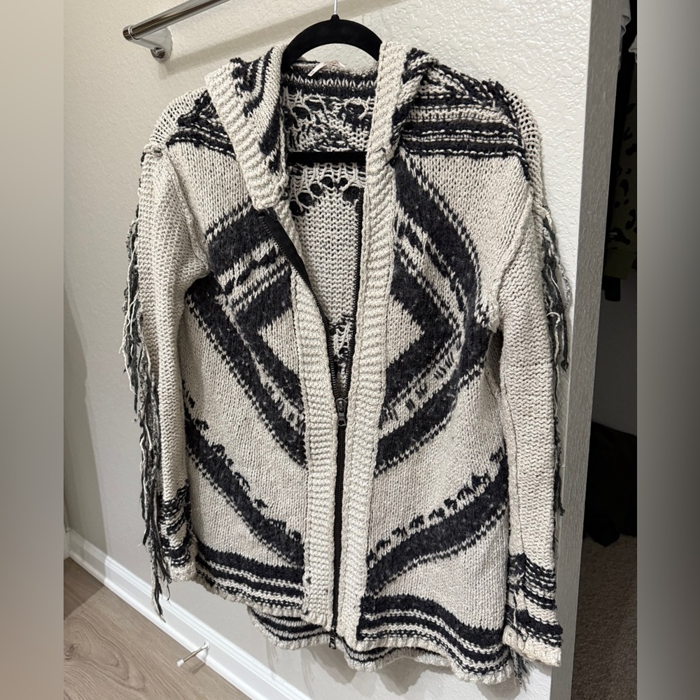 Free People fringed jacket